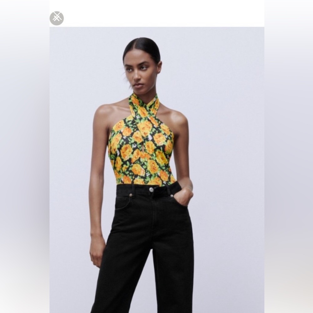 Zara Floral Bodysuit